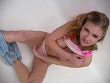 teen stripping her cute clothes